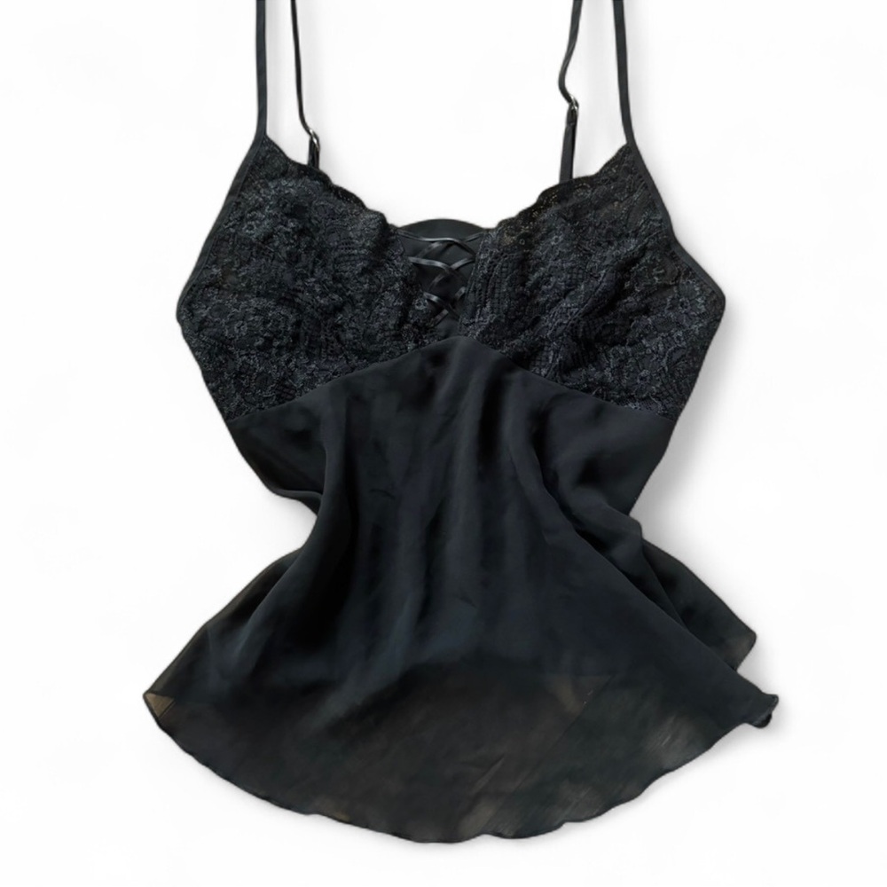 Elegant Black Lace Camisole